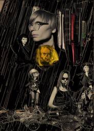 Andy Warhol and the Spice Girls, Early Stable Diffusion · FFF\ESD\AW\025