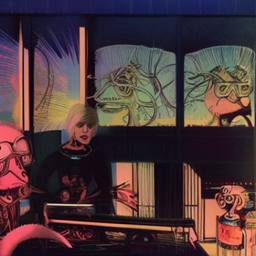 Andy Warhol and the Spice Girls, Early Stable Diffusion · FFF\ESD\AW\040