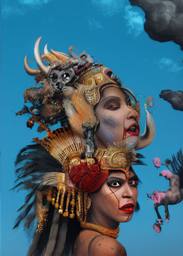 Beyoncé, Early Stable Diffusion · FFF\ESD\BEY\013