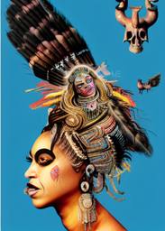 Beyoncé, Early Stable Diffusion · FFF\ESD\BEY\021