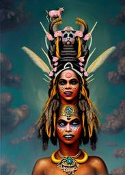 Beyoncé, Early Stable Diffusion · FFF\ESD\BEY\024