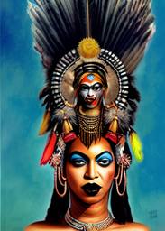 Beyoncé, Early Stable Diffusion · FFF\ESD\BEY\026