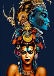 Beyoncé, Early Stable Diffusion · FFF\ESD\BEY\028