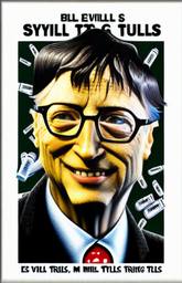 Bill Gates, Early Stable Diffusion · FFF\ESD\BG\016