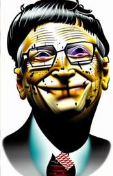 Bill Gates, Early Stable Diffusion · FFF\ESD\BG\025