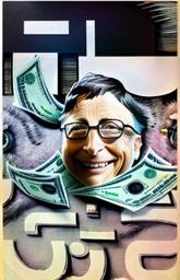 Bill Gates, Early Stable Diffusion · FFF\ESD\BG\038