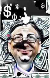 Bill Gates, Early Stable Diffusion · FFF\ESD\BG\039