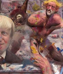 Boris Johnson, Early Stable Diffusion · FFF\ESD\BJ\003
