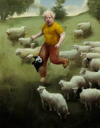 Boris Johnson, Early Stable Diffusion · FFF\ESD\BJ\020