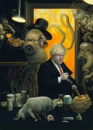 Boris Johnson, Early Stable Diffusion · FFF\ESD\BJ\025