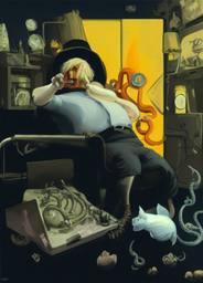 Boris Johnson, Early Stable Diffusion · FFF\ESD\BJ\035