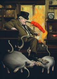 Boris Johnson, Early Stable Diffusion · FFF\ESD\BJ\045