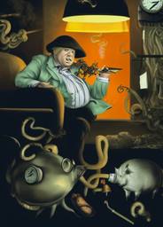 Boris Johnson, Early Stable Diffusion · FFF\ESD\BJ\051