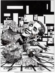 Barack Obama, Early Stable Diffusion · FFF\ESD\BO\006