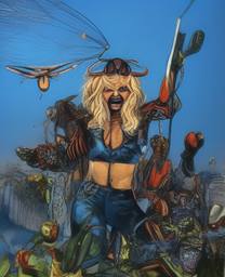 Britney Spears, Early Stable Diffusion · FFF\ESD\BS\010