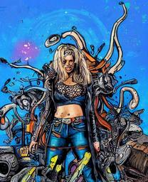 Britney Spears, Early Stable Diffusion · FFF\ESD\BS\012