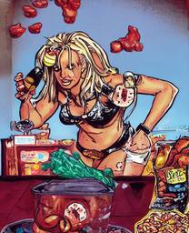 Britney Spears, Early Stable Diffusion · FFF\ESD\BS\045