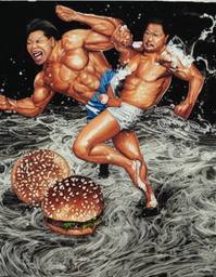 Bolo Yeung, Early Stable Diffusion · FFF\ESD\BY\004