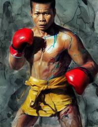 Bolo Yeung, Early Stable Diffusion · FFF\ESD\BY\008