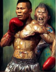 Bolo Yeung, Early Stable Diffusion · FFF\ESD\BY\009