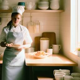 The Chef, Early Stable Diffusion · FFF\ESD\CHF\007