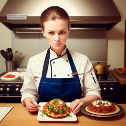 The Chef, Early Stable Diffusion · FFF\ESD\CHF\009