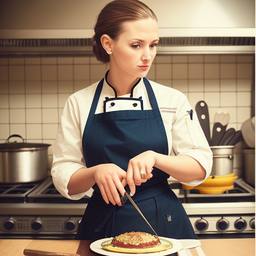 The Chef, Early Stable Diffusion · FFF\ESD\CHF\011