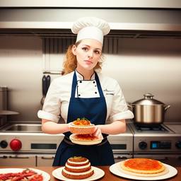 The Chef, Early Stable Diffusion · FFF\ESD\CHF\012