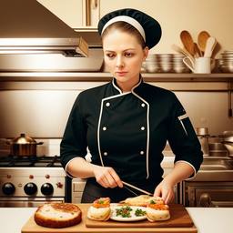 The Chef, Early Stable Diffusion · FFF\ESD\CHF\013
