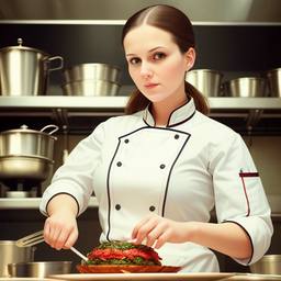 The Chef, Early Stable Diffusion · FFF\ESD\CHF\014