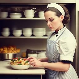 The Chef, Early Stable Diffusion · FFF\ESD\CHF\015