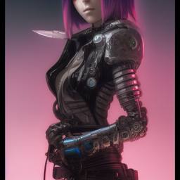 Cyborgs, Early Stable Diffusion · FFF\ESD\CYB\002