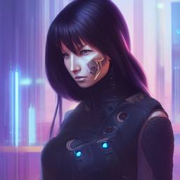 Cyborgs, Early Stable Diffusion · FFF\ESD\CYB\003