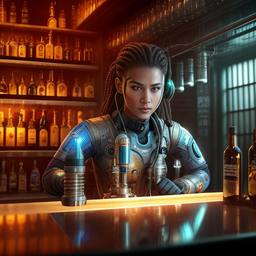 Cyborgs, Early Stable Diffusion · FFF\ESD\CYB\050