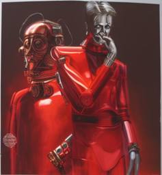 Bowie and the Droids, Early Stable Diffusion · FFF\ESD\DB\012