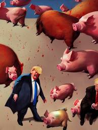 Donald Trump, Early Stable Diffusion · FFF\ESD\DT\004