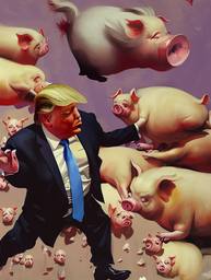 Donald Trump, Early Stable Diffusion · FFF\ESD\DT\006