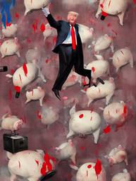 Donald Trump, Early Stable Diffusion · FFF\ESD\DT\007