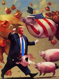 Donald Trump, Early Stable Diffusion · FFF\ESD\DT\008