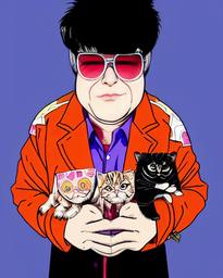 Elton John, Early Stable Diffusion · FFF\ESD\EJ\007