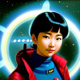 Future Girl, Early Stable Diffusion · FFF\ESD\FG\012