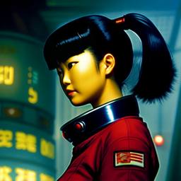 Future Girl, Early Stable Diffusion · FFF\ESD\FG\014