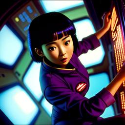 Future Girl, Early Stable Diffusion · FFF\ESD\FG\022