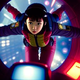Future Girl, Early Stable Diffusion · FFF\ESD\FG\023
