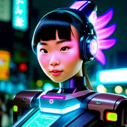 Future Girl, Early Stable Diffusion · FFF\ESD\FG\038