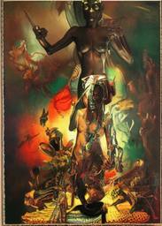 Grace Jones, Early Stable Diffusion · FFF\ESD\GJ\015
