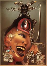 Grace Jones, Early Stable Diffusion · FFF\ESD\GJ\018