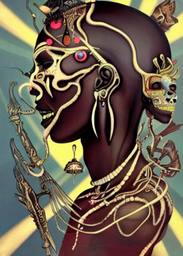 Grace Jones, Early Stable Diffusion · FFF\ESD\GJ\022