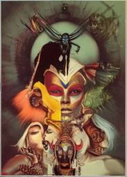 Grace Jones, Early Stable Diffusion · FFF\ESD\GJ\052