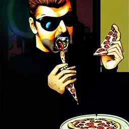 George Michael, Early Stable Diffusion · FFF\ESD\GM\034
